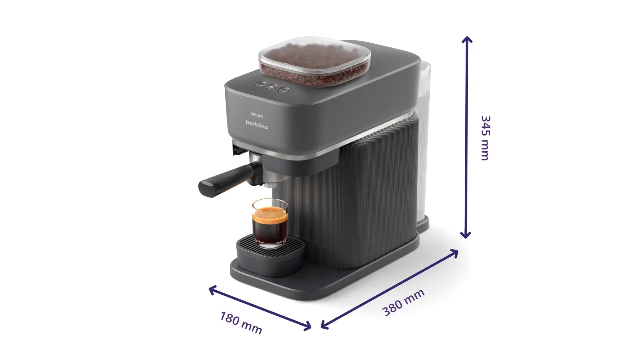 Philips Ekspres do kawy Baristina - Portafilter Drewno Jesionowe