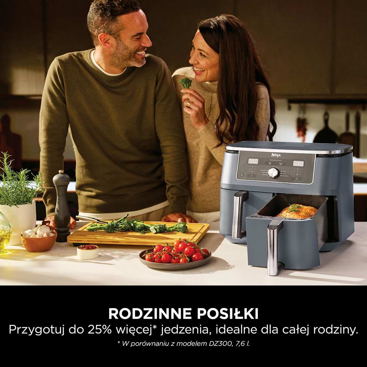 Ninja MAX 6-in-1 Dual Zone Air Fryer 9,5 l DZ400EUCYD