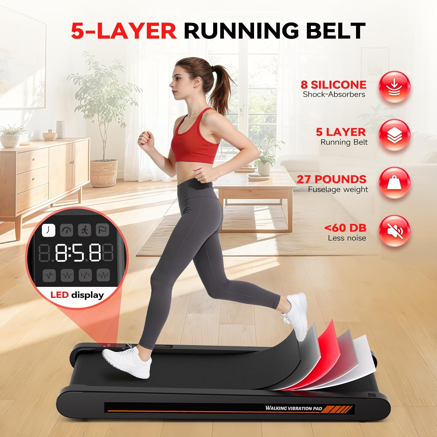 FREEPI 4-in-1 Walking Pad