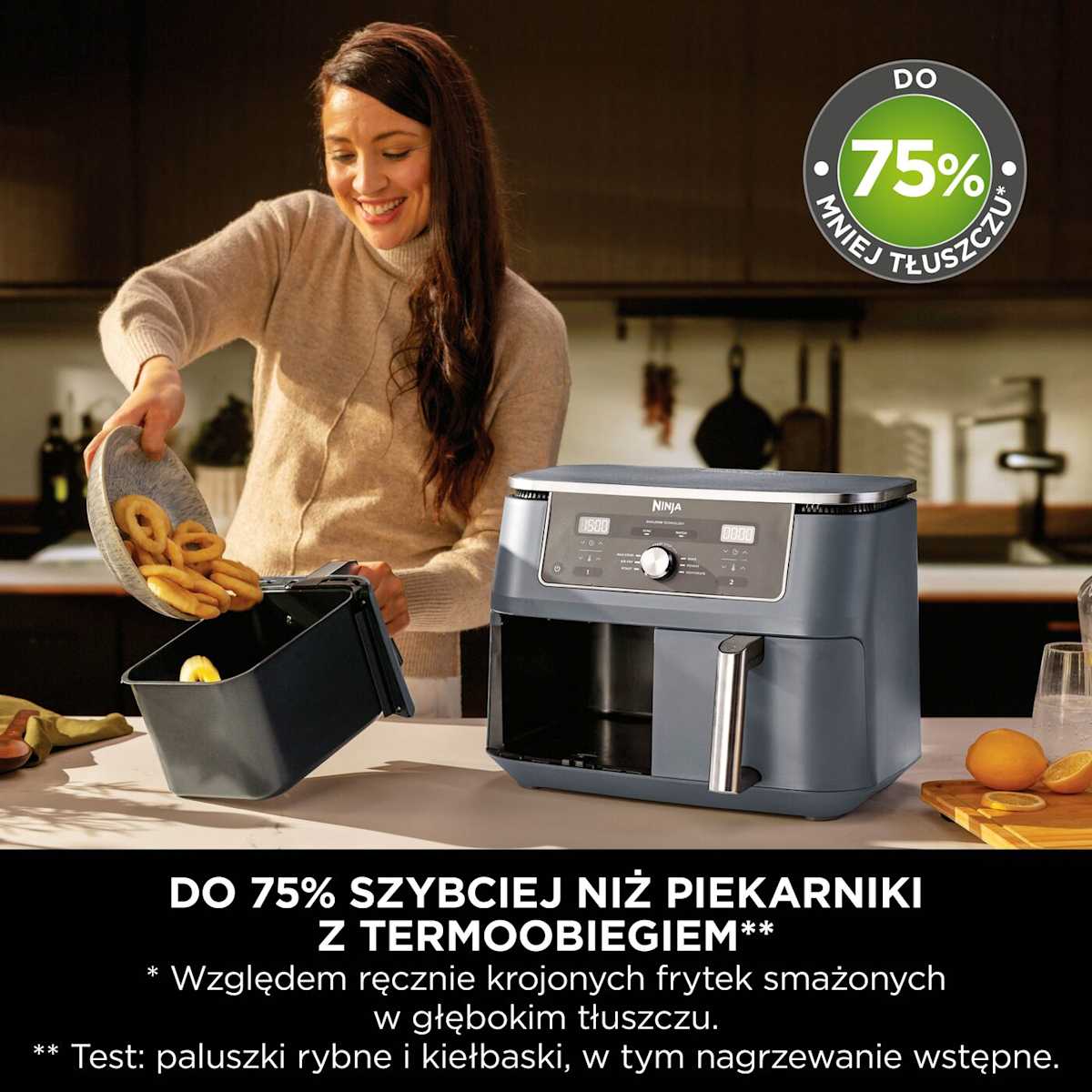 Ninja MAX 6-in-1 Dual Zone Air Fryer 9,5 l DZ400EUCYD