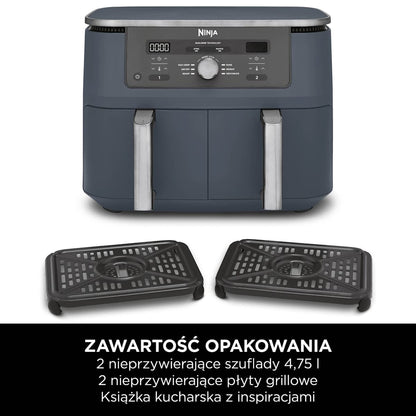 Ninja MAX 6-in-1 Dual Zone Air Fryer 9,5 l DZ400EUCYD
