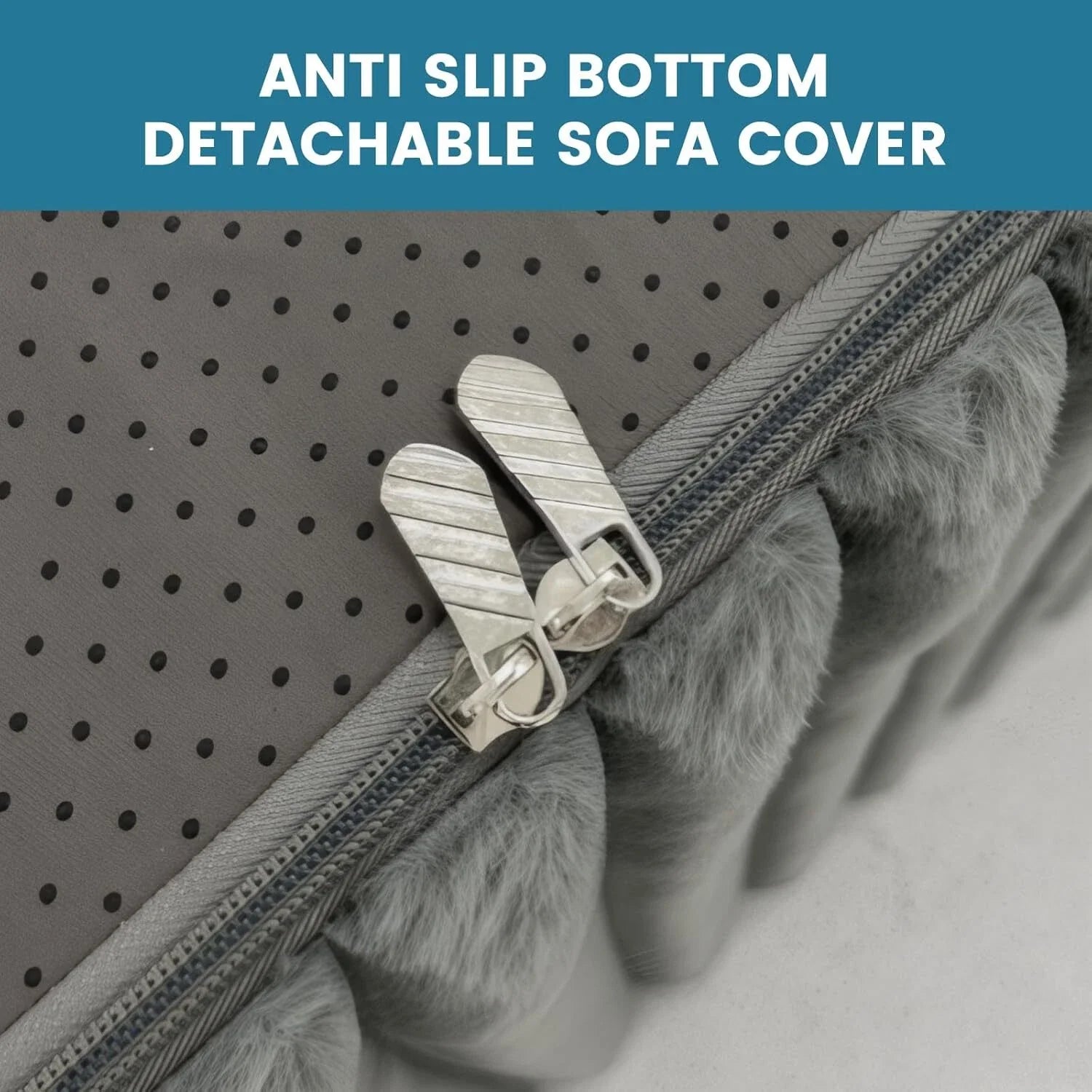 "Boneless Couch Grey" - Kanapa bez ramy Szara